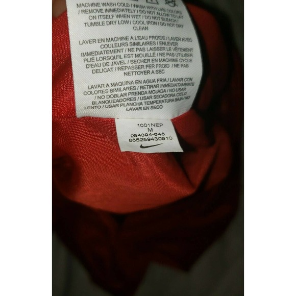 Nike Mens Large Active Basketball Shorts Red‎ 254394-648 Sz Medium Vintage 90's - Picture 7 of 7